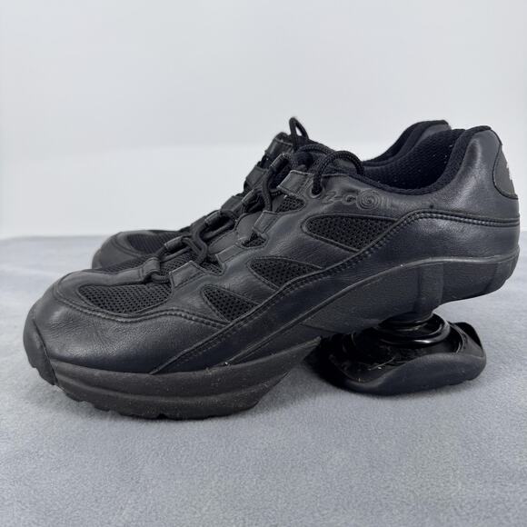 Z CoiL Mens 8 Black Spring Heel Walking Shoes Orthopedic‎ Comfort Zcoil main image 4